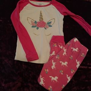 Wonder Nation - Girls 5T Long Sleeve Pajama Set